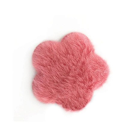 Aplique Flor Pelo Rosa Decorativo BIG - 2 Un - Artegift - Rizzo