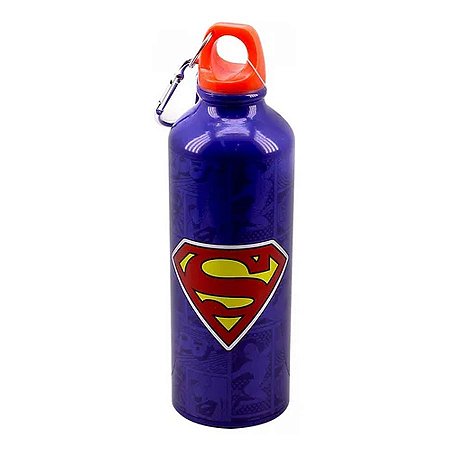 Garrafa de Alumínio Superman - 500ml - DC Original - 01 Un - Rizzo
