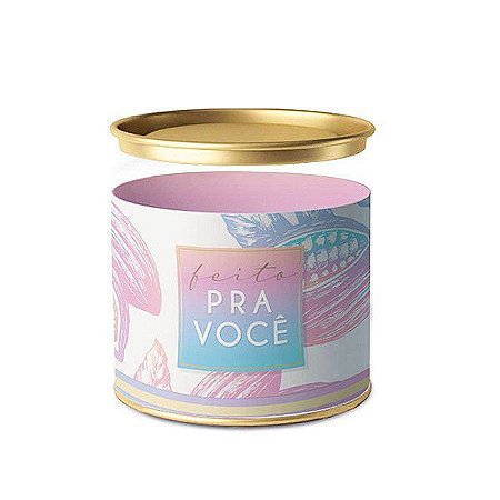 Lata para Bombons Ombre Degradê - 10x7cm - 01 unidade - Cromus - Rizzo