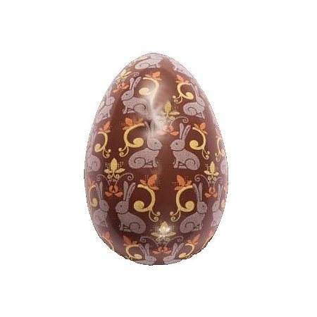 Blister Decorado com Transfer para Chocolate - Ovo 50g - Coelho - BLP0120 - 1 unidade - Stalden - Rizzo