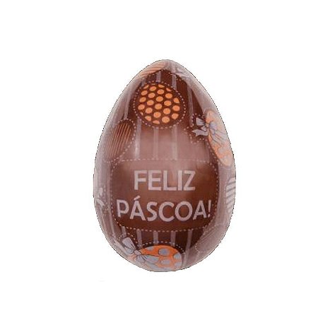 Blister Decorado com Transfer para Chocolate - Ovo 50g - Feliz Páscoa - BLP0128 - 1 unidade - Stalden - Rizzo
