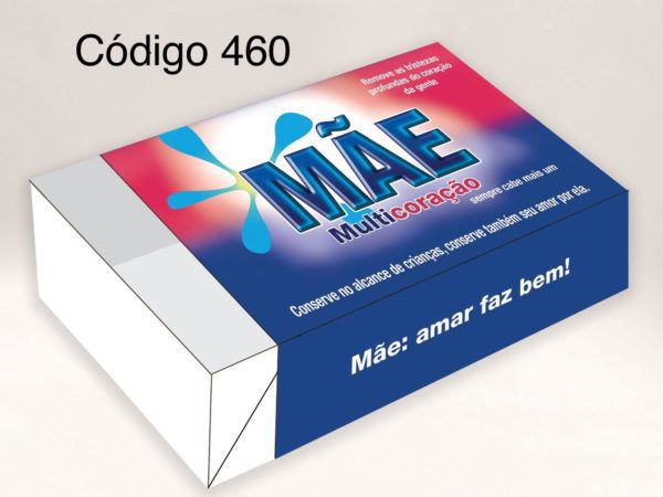 Caixa Divertida Mãe Multicoração Ref. 460 - 6 doces com 10 un. Erika Melkot Rizzo Confeitaria