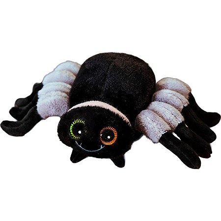 Pelúcia Aranha Cinza Escuro 40 cm - Halloween - 1 unidade - Rizzo