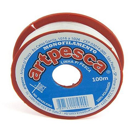 Fio de Nylon 100m- 0.50mm - 01 Unidade - ArtPesca - Rizzo Balões