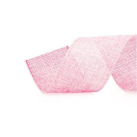 Fita Decorativa Natal Fios Metálicos Rosa e Prata 6,3cmx9,14m - 1 Unidade - Cromus -