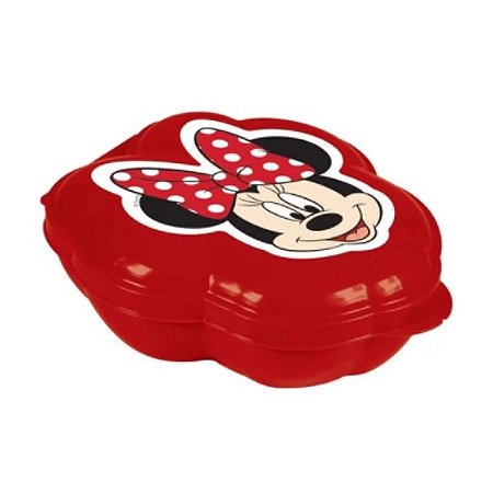 Porta Mix Minnie - Vermelho - 15x12cm - 1 unidade - Plasútil - Rizzo