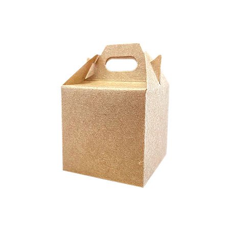 Mini Caixa Sacolinha S0 - Kraft - 7,5x5x5cm - 10 UN - ASSK - Rizzo
