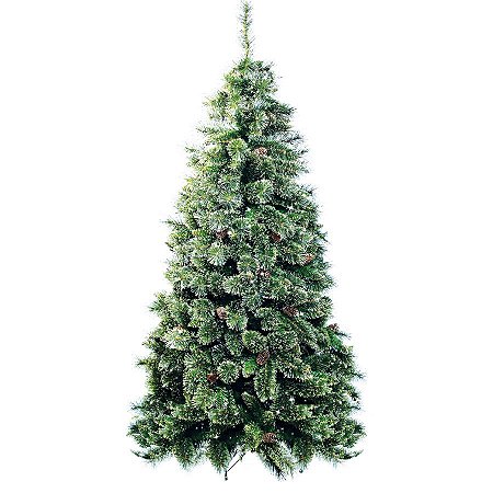 Árvore de Natal Cannes com Glitter 1,80m - 01 unidade - Cromus Natal - Rizzo