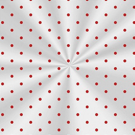 Saco Transparente Decorado - Poa Vermelho - 11x19,5cm - 50 unidades - Cromus - Rizzo
