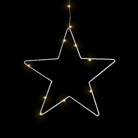 Cortina de Led Pisca Estrelas 160 Lampadas Branco Quente 2m - 1 Unidade - Rizzo