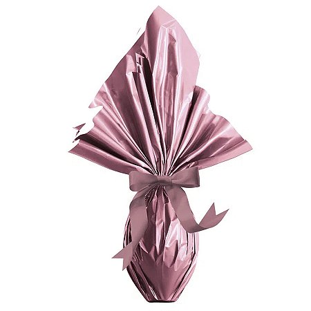 Saco Express 39x39cm para Ovos de 350g a 500g - Rose Gold - 5 unidades - Cromus Páscoa - Rizzo
