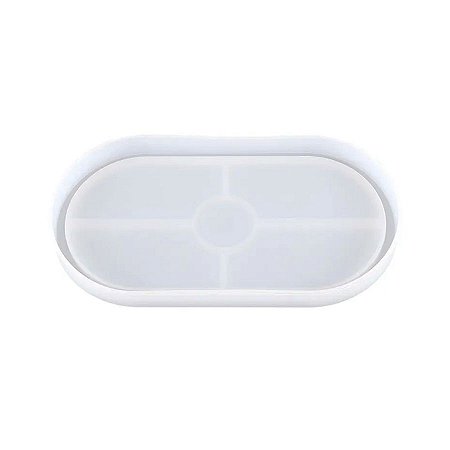 Molde de Silicone Bandeja Oval - 1 unidade - Rizzo