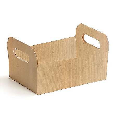Caixote de Papel Cartão  - Pardo - tamanho G - 01 unidade - Cromus - Rizzo