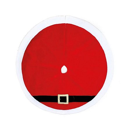 Saia para Árvore Roupa Noel - 120cm - 1 unidade - Cromus - Rizzo