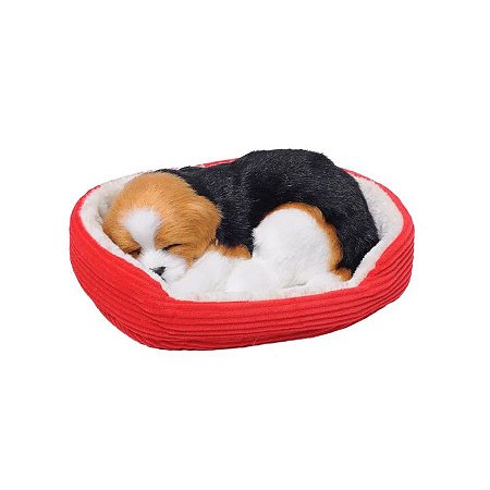 Enfeite Decorativo Cachorro Beagle Deitado - 1 unidade - Cromus - Rizzo