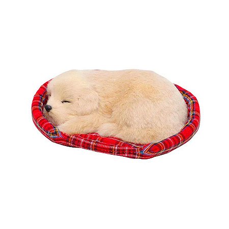 Enfeite Decorativo Cachorro Labrador Deitado - 1 unidade - Cromus - Rizzo