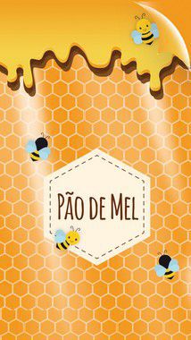 Saco Transparente Decorado - 11cmx19,5cm - Pão de Mel - 50 unidades - Cromus - 11300249 Rizzo Embalagens