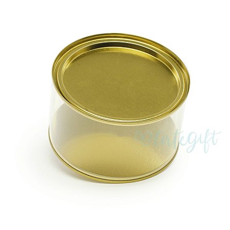 Lata Cookies Ouro - 12,7x7,5cm - ArteGift - Rizzo