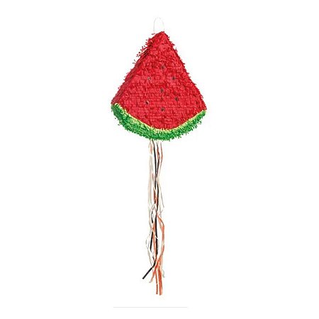 Pinhata Para Festa Infantil Formato Melancia 42cm - 1 unidade - Cromus - Rizzo