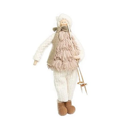 Menino Em Pé Jolie Rosa/Branco - 53cm - 1 unidade - Rizzo
