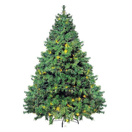 Árvore Cordoba com leds - 180cm - 1 unidade - Cromus Natal -Rizzo