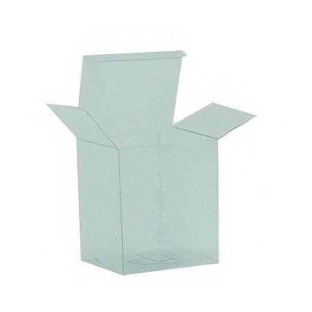 Caixa Transparente de Acetato Ref. 60 - 5,5x5x7cm - 100 unidades - CAC - Rizzo