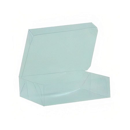 Caixa Transparente de Acetato M10 - 13x10x3,5 - 20 unidades - CAC - Rizzo