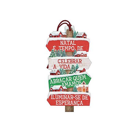 Decor Home Tag Natal - Natal é Tempo... - DHTN-022 - LitoArte Rizzo Confeitaria