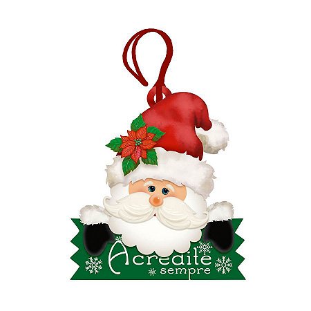 Decor Home Tag 4 Natal - Acredite Sempre- DHT4N-001 - LitoArte Rizzo Confeitaria