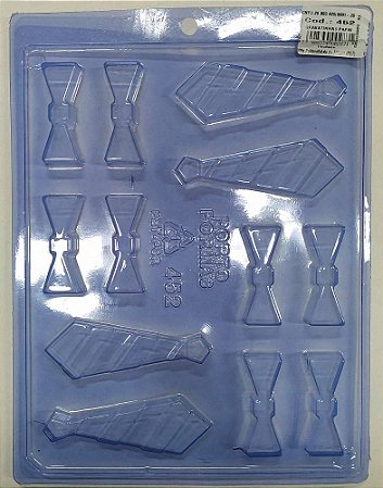 Forma de Acetato Gravatinhas Papai - Cód.452 - Porto Formas