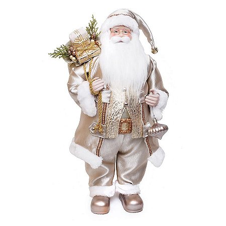Noel Roupa Nude com Presente 62cm - 01 unidade - Cromus Natal - Rizzo