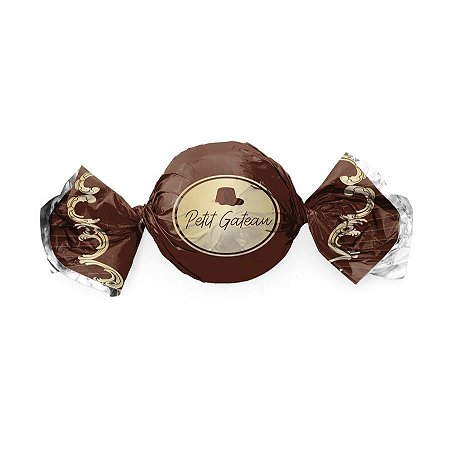 Papel Trufa 14,5x15,5cm - Petit Gateau - 100 unidades - Cromus