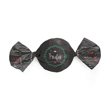 Papel Trufa 14,5x15,5cm - Lousinha - 100 unidades - Cromus