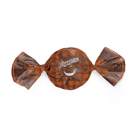 Papel Trufa 14,5x15,5cm - Frutal Brigadeiro - 100 unidades - Cromus