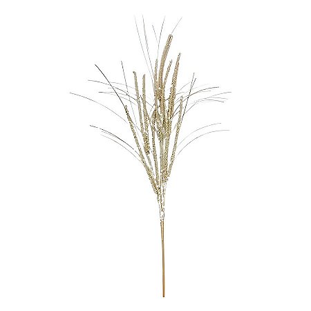 Galho Decorativo de Natal - Dourado - 89cm - 1 unidade - Rizzo