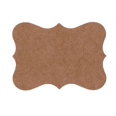 Tag Moldura Kraft com 10un - Rizzo