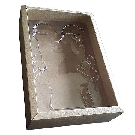 Caixa Urso G - Kraft - 5 unidades - Art Crystal  - Rizzo