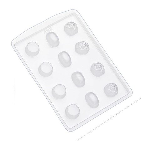 Forma de Acetato Docinhos Mod. 402  Crystal