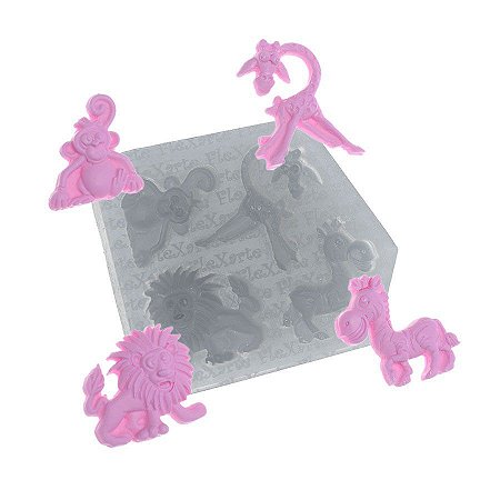 Molde de Silicone Safari Ref. 393 Flexarte