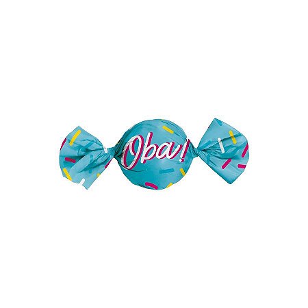 Papel Trufa 15,5x14,5 cm - Oba Azul - 100 unidades - Cromus  - Rizzo