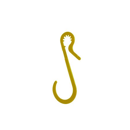 Cabides para Ovos de Páscoa - Amarelo - 10 unidades - Cromus Páscoa - Rizzo
