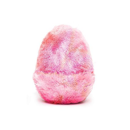Ovo de Pelúcia Ombre Degradê Rosa 11x11x15 - 01 Unidade - Cromus -