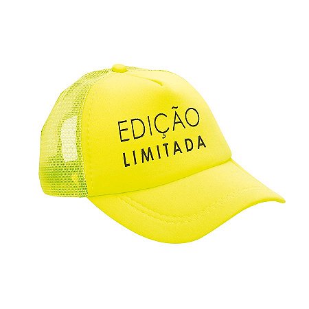 Boné Neon - Carnaval - Edição Limitada - Amarelo - 01 UN - Cromus -