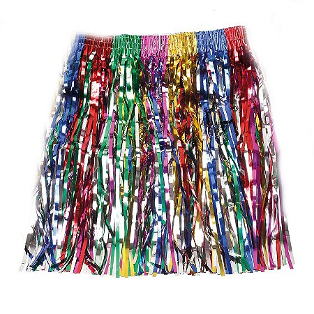 Fantasia Carnaval - Saia Havaiana - Arco-íris - 01 UN - Cromus -