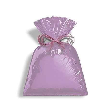 Saco Para Presentes - Metalcor Lilás - 10x14cm - 50 unidades - Cromus - Rizzo
