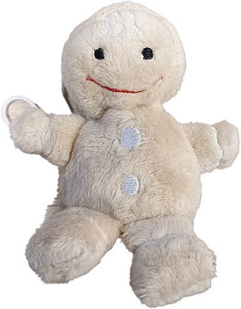Enfeite de Boneco de Gengibre para Pendurar - Bege - Cromus Natal - 1 unidade - Rizzo