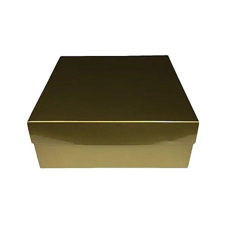 Caixa Kit p/ Festa - Ouro - 01 unidade - Ideia - Rizzo