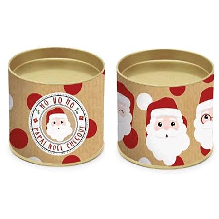 Lata Para Panetone Noelito HOHOHO Natal Cromus 01 Unidade Rizzo