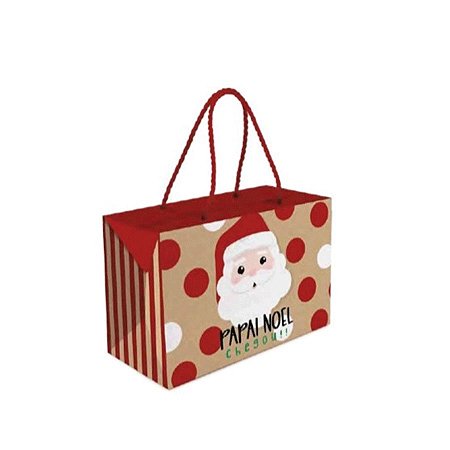 Caixa com Alça Prime Noelito Natal Cromus 01 Unidade Rizzo