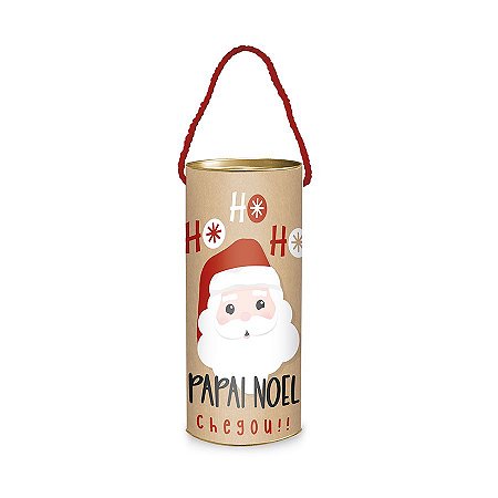 Lata Alça P/ Presente - Noelito - Papai Noel Chegou! - 1 UN - Cromus - Rizzo